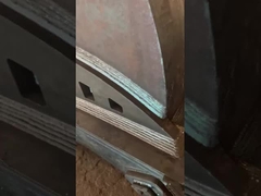 100mm ضخامت حفاری سنگ ریپر Q355B محکم تقویت تخته ریپر