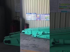 حفاری بلندمدت بوم و بازو 18 متری با سطل برای SK210