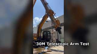 بازوی تلسکوپی 30M برای SY365 در حال آزمایش است